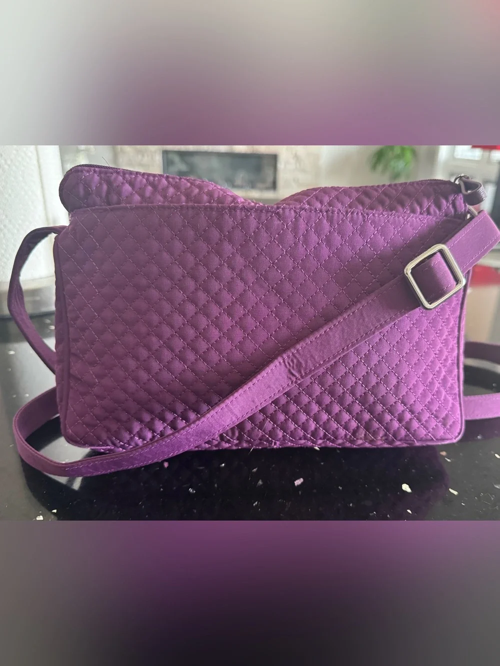 Vera Bradley Women's Polyester Rfid Little Hipster Crossbody